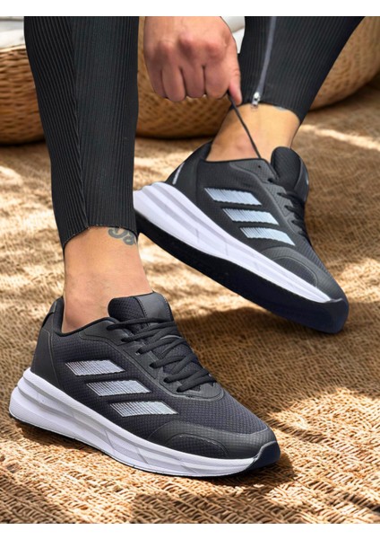 Duramo Konfor Odaklı Ortopedik Taban, Nefes Alabilen Mikrofiber Şık Yürüyüş Ayakkabısı Sneaker
