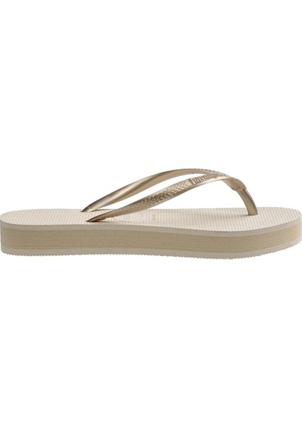 Hav.slım Flatform Kadın Bej Terlik 4144537 modelleri
