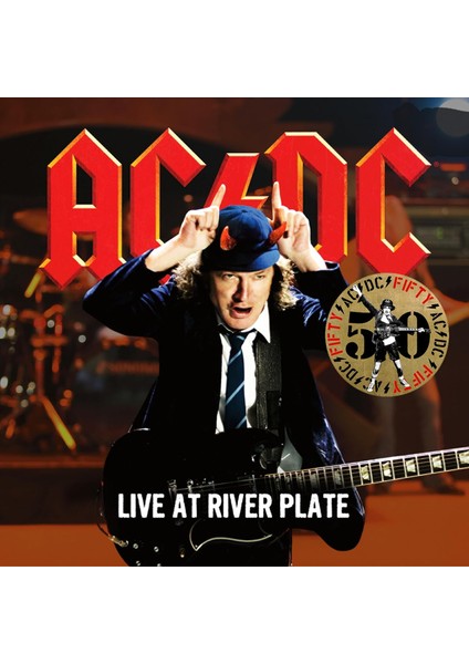 Ac/dc Live At River Plate (50TH Anniversary - Gold Vinyl) - Plak