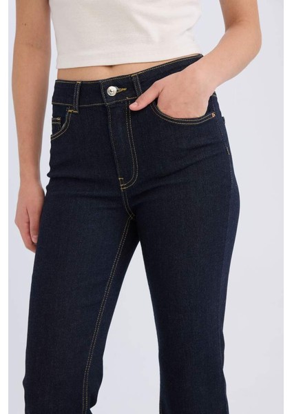 Yeni Sezon Mia Normal Bel Uzun Jean Pantolon