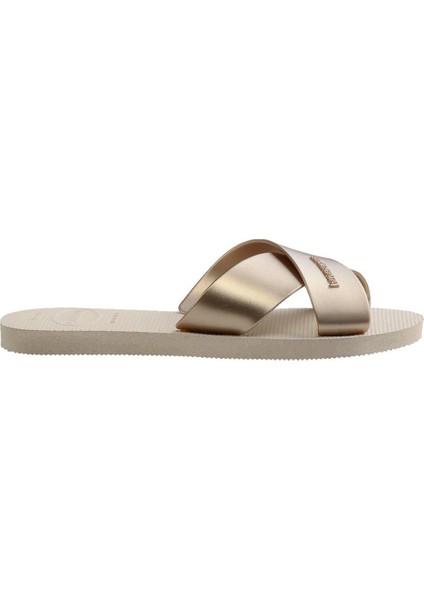 Aqua Metallıc Kadın Bej Terlik 4148866 modelleri