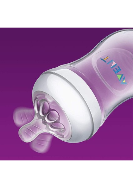 260 ml Plastik Biberon 1AY+ 3lü Set Cam Değildir