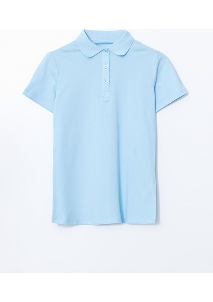 Yeni Sezon Polo Yaka Pike Kadin Tisort - S5GR56Z8