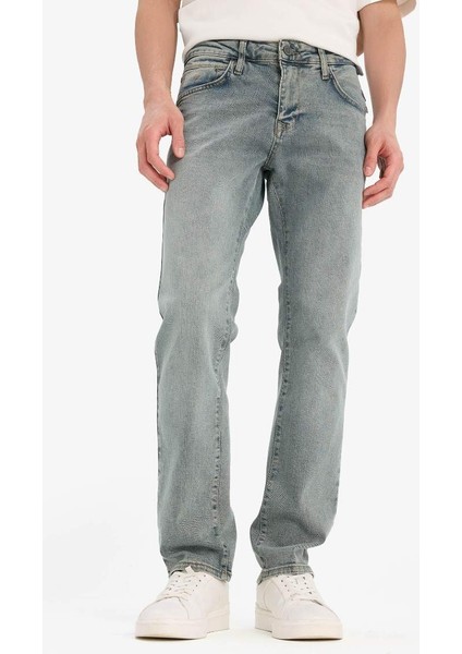 Yeni Sezon Sergio Regular Fit Normal Kalıp Normal Bel Boru Paça Jean Pantolon