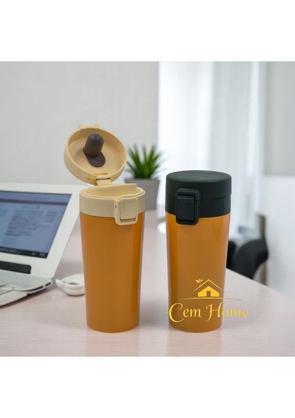 Paslanmaz 304 Çelik Mug 380 ml
