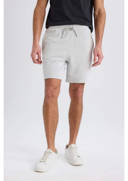 Yeni Sezon Regular Fit Düz Paça Basic Düz Şort