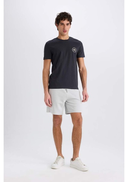 Yeni Sezon Regular Fit Düz Paça Basic Düz Şort