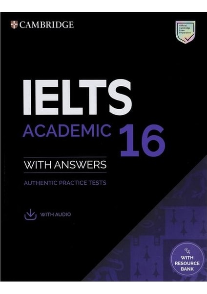 Cambridge University Press Ielts 16 Academic Student's Book With Answers With Audio