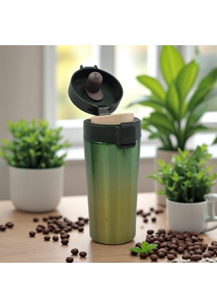 Paslanmaz 304 Çelik Mug 380 ml