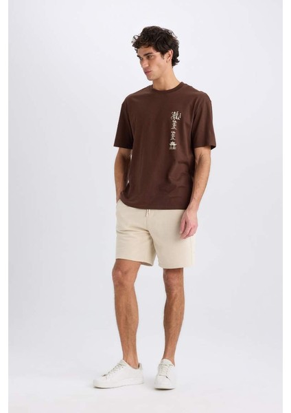 Yeni Sezon Regular Fit Düz Paça Basic Düz Şort