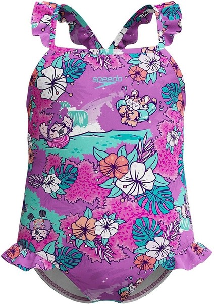 Digi Frill Çocuk Yüzücü Mayo - 8-00314618239