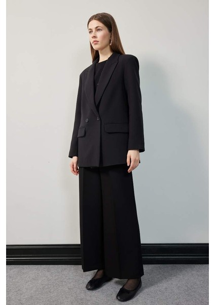 Yeni Sezon Oversize Geniş Kalıp Ceket Yaka Blazer Ceket fiyatları