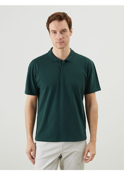 Yeni Sezon Polo Yaka Kisa Kollu Erkek Tisort - S5KD01Z8