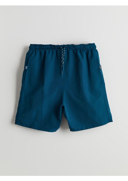 Yeni Sezon Diz Hizasi Boy Basic Erkek Deniz Sortu - S54274Z8