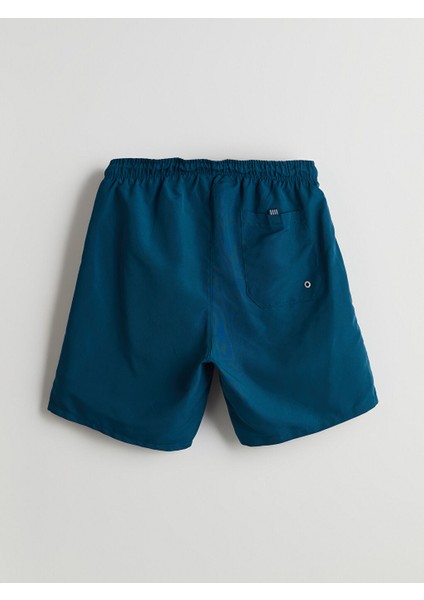 Yeni Sezon Diz Hizasi Boy Basic Erkek Deniz Sortu - S54274Z8