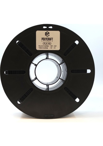 Polycraft Pla Hq Filament 1.75 mm - 1 kg - Siyah