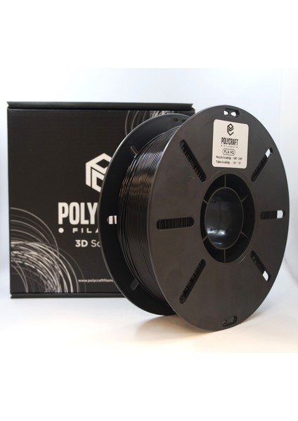 Polycraft Pla Hq Filament 1.75 mm - 1 kg - Siyah