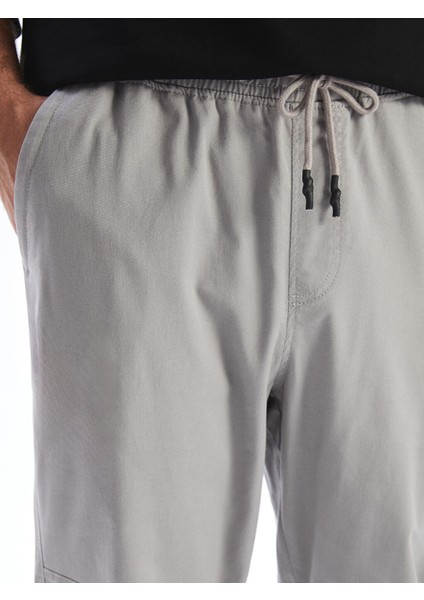 Yeni Sezon Standart Kalip Gabardin Erkek Jogger Pantolon - S52850Z8