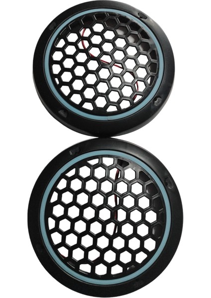 16CM Buz Mavi Neon Ledli Hoparlör Kapağı