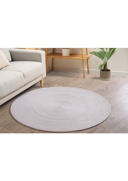 Jüt Tabanlı Hasır El Örme Bohemı Kilim