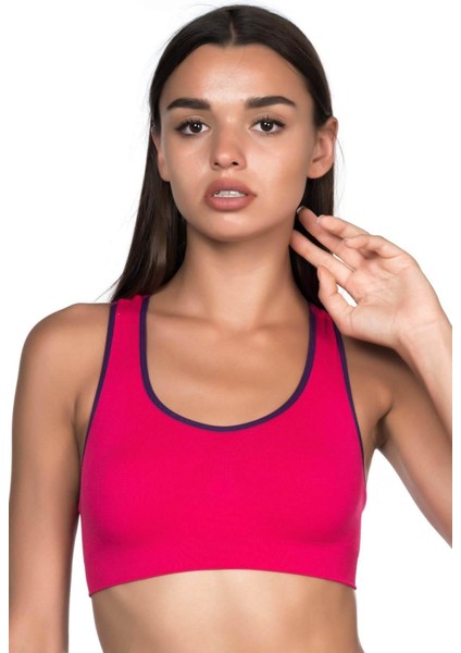 Modlive Fuşya Mı Emay 4024 Double Toparlayıcı Büstiyer