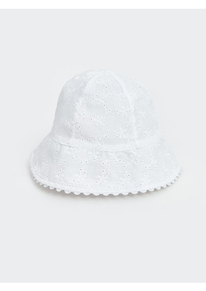 Yeni Sezon Cicekli Kiz Bebek Bucket Sapka - S51403Z1