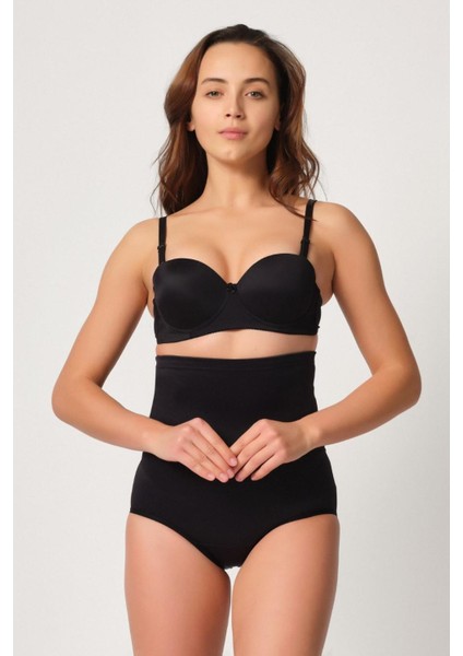 Modlive Siyah Mı Emay 2005 Bel Korseli Pop Up