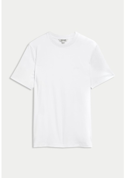 Saf Pamuklu Kısa Kollu Yuvarlak Yaka T-Shirt fırsatları