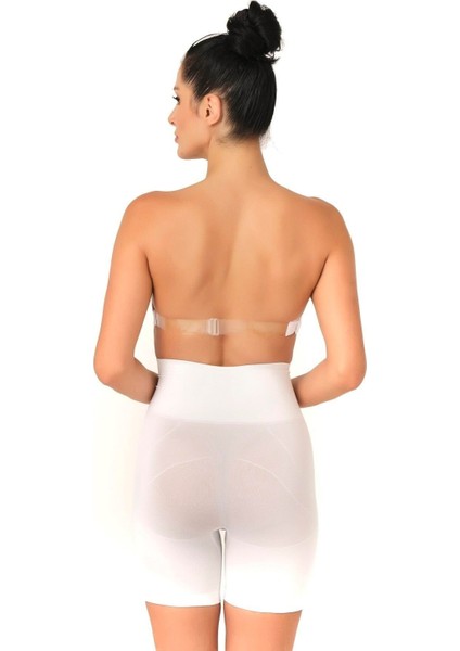 Modlive Beyaz Mı Emay 2017 Düşük Bel Double Pantalon Korse modelleri