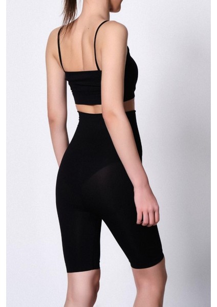 Modlive Siyah Mı Emay 2015 Yüksek Bel Double Uzun Paçalı Korse modelleri