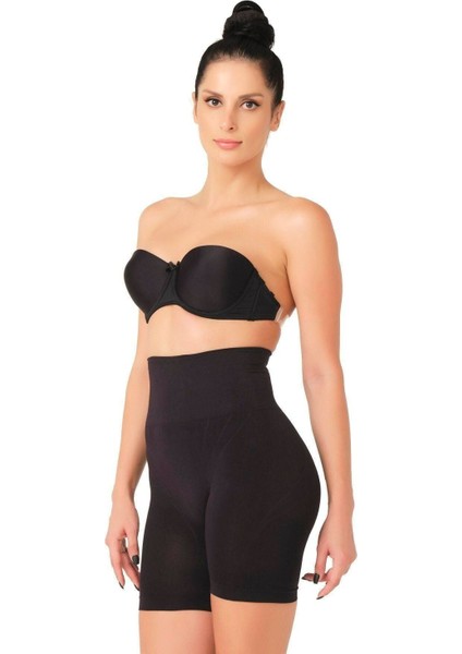 Modlive Siyah Mı Emay 2017 Düşük Bel Double Pantalon Korse