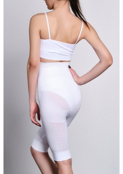 Modlive Beyaz Mı Emay 2015 Yüksek Bel Double Uzun Paçalı Korse modelleri