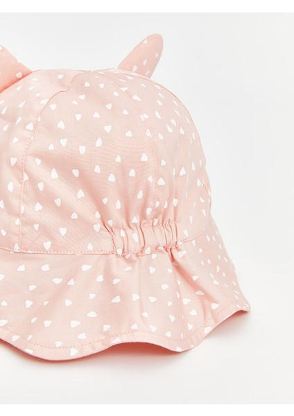 Yeni Sezon Kulak Detayli Kiz Bebek Bucket Sapka - S51402Z1