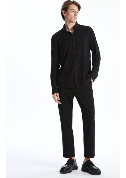 Yeni Sezon Regular Fit Uzun Kollu Erkek Gomlek - S53555Z8