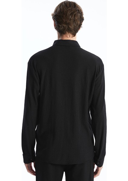 Yeni Sezon Regular Fit Uzun Kollu Erkek Gomlek - S53555Z8
