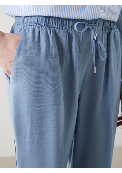 Yeni Sezon Beli Lastikli Kadin Pantolon - S5FU64Z8 modelleri