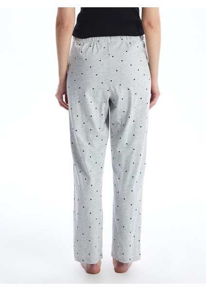 Yeni Sezon Beli Lastikli Puantiyeli Kadin Pijama Alt - S57590Z8 fırsatları