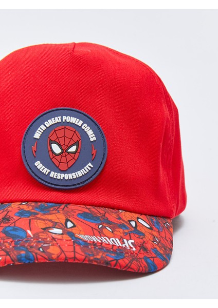 Yeni Sezon Spider-Man Baskili Erkek Bebek Sapka - S31219Z1
