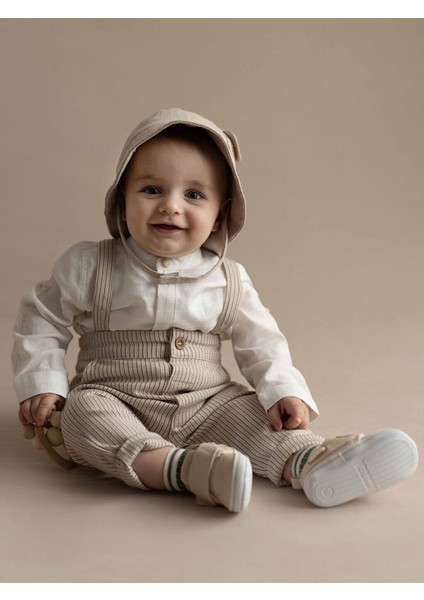 Yeni Sezon Nakisli Erkek Bebek Bucket Sapka - S46794Z1