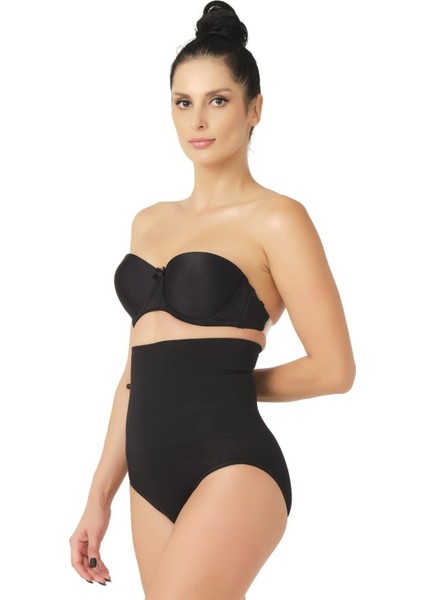 Modlive Siyah Mı Emay 2029 Masajlı Double Slip Korse