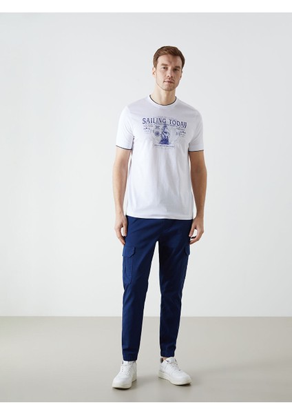 Yeni Sezon Slim Fit Erkek Kargo Pantolon - S5K562Z8