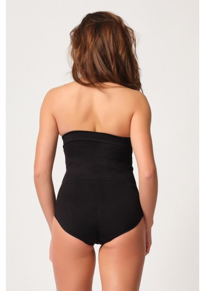 Modlive Siyah Mı Emay 2088 Önden Agraflı Slip Korse modelleri