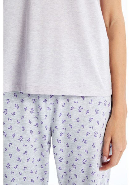 Yeni Sezon Bisiklet Yaka Kadin Pijama Takim - S56947Z8