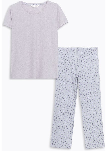 Yeni Sezon Bisiklet Yaka Kadin Pijama Takim - S56947Z8