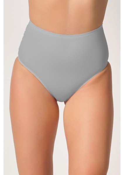 Modlive Gri Mı Emay 2803 Yapıştırma Lazer Kesim Külot