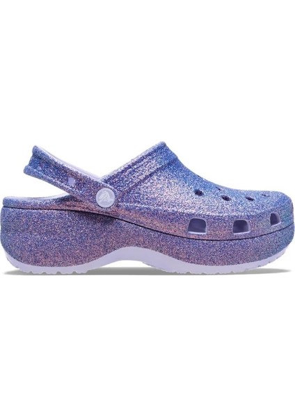 Platform Irid Glitter Clog Kadın Terlik 211024