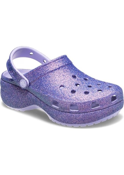 Platform Irid Glitter Clog Kadın Terlik 211024