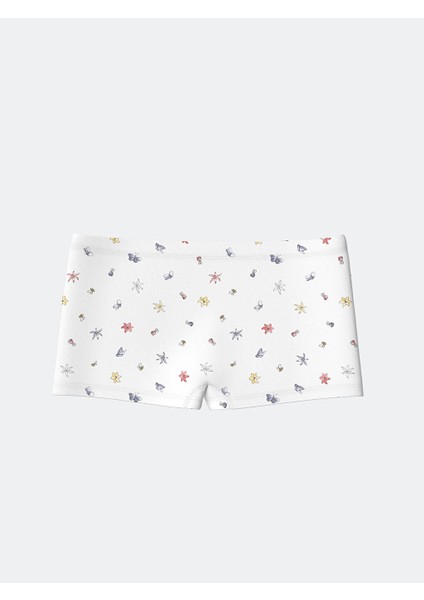 Yeni Sezon Baskili Kiz Cocuk Boxer 3'lu - S5FI34Z4