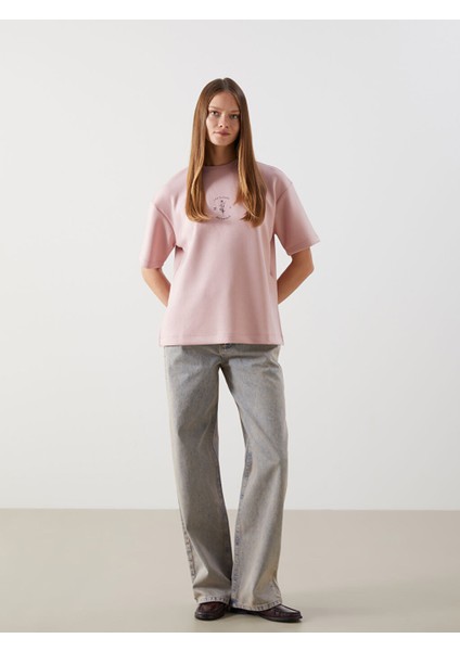 Yeni Sezon Baggy Fit Kadin Jean Pantolon - S5LK73Z8 fiyatları