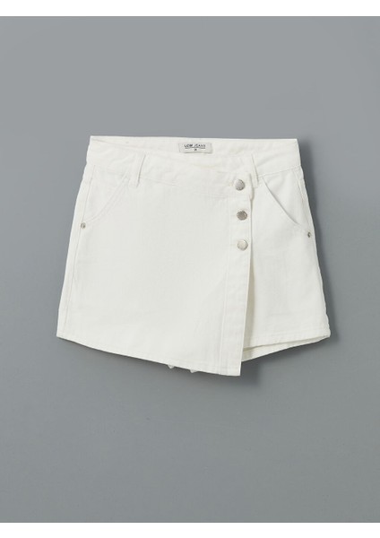 Yeni Sezon Standart Fit Kadin Jean Sort Etek - S5DN16Z8 indirimleri